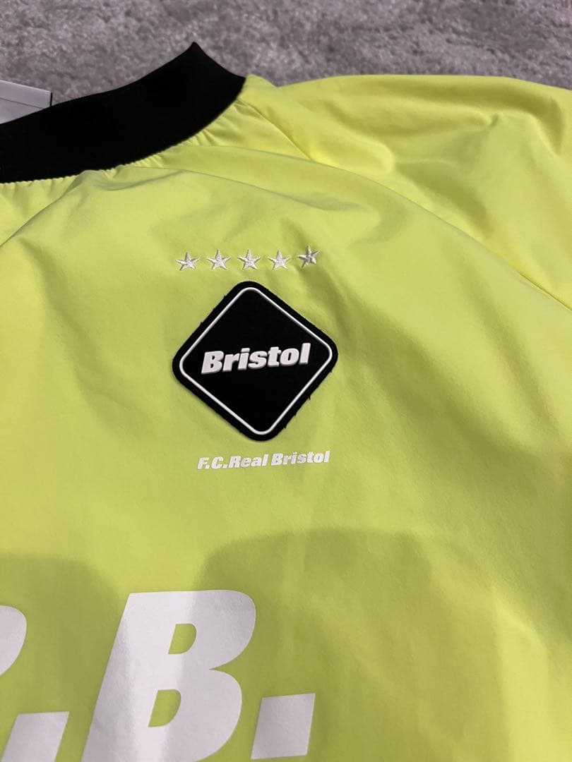 Bristol F.C.R.B. SS23ピステ ポケット付きXL 蛍光イエロー