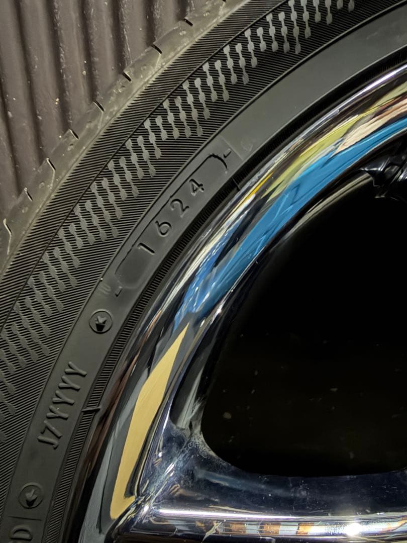 s*w様 30セルシオ 後期　純正オプション　メッキホイール