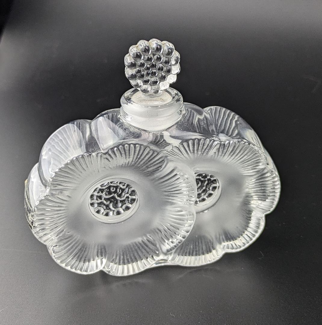 せさみさん専用お部屋にアンティークを★ラリック ドゥーフルール 香水瓶 フランス