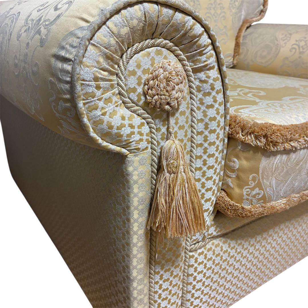 イタリア製　BDS　高級1人掛けソファ アンティーク