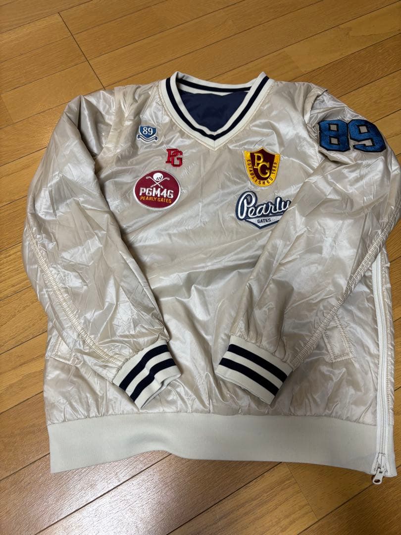 Pearly Gates ジャケット サイズ89 ネイビー アイボリー