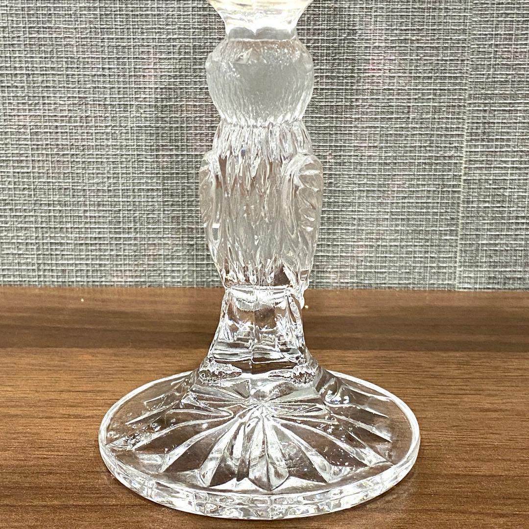 【HOFBAUER】 ホフバウワークリスタルガラス赤い装飾 鳥の彫刻　ドイツ製