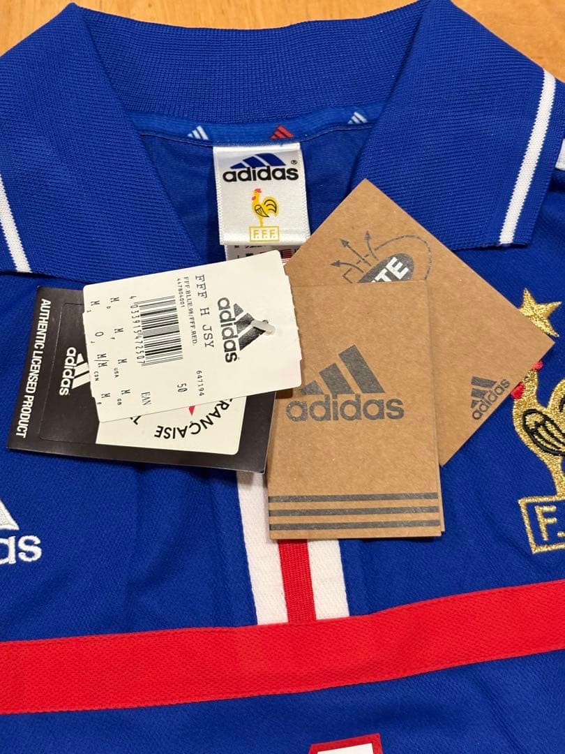 正規品 タグ付 新品 フランス代表 00/01 ヴィエラ Oサイズ サイン入
