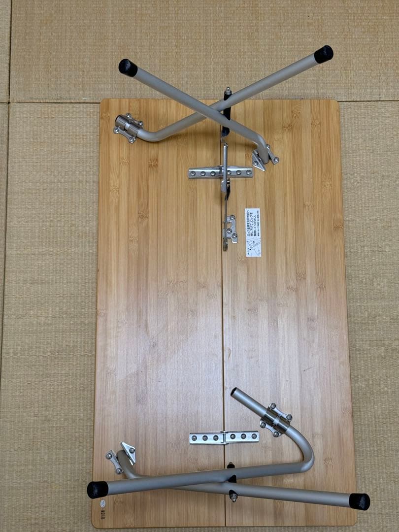 スノーピークワンアクションローテーブル竹B