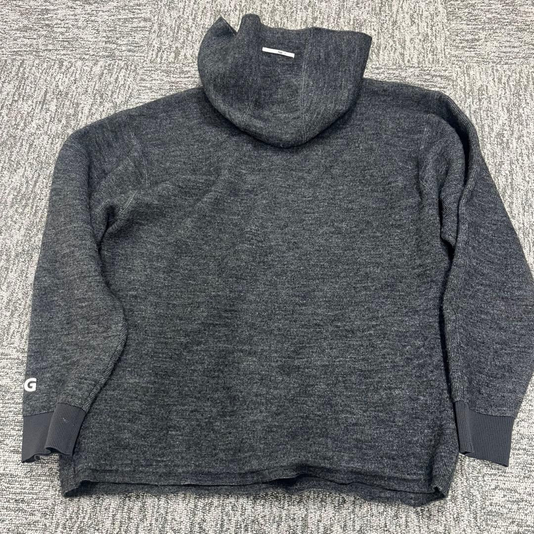 PGG パーリーゲイツ　ポリエステルヤーン フーディプルオーバー　パーカー