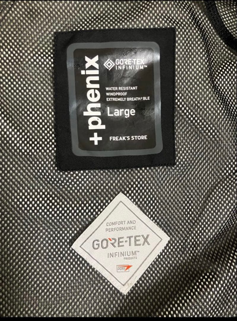 +phenix GORE-TEX INFINIUM ナイロンコーチジャケット