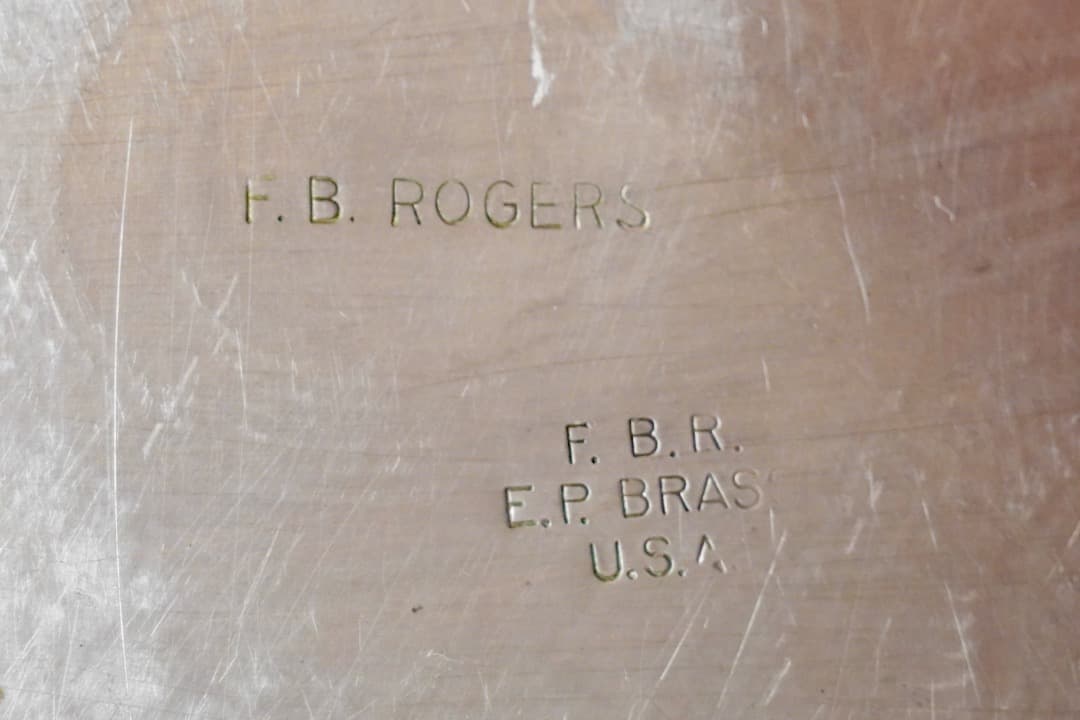 アメリカ ヴィンテージ シルバープレート トレー