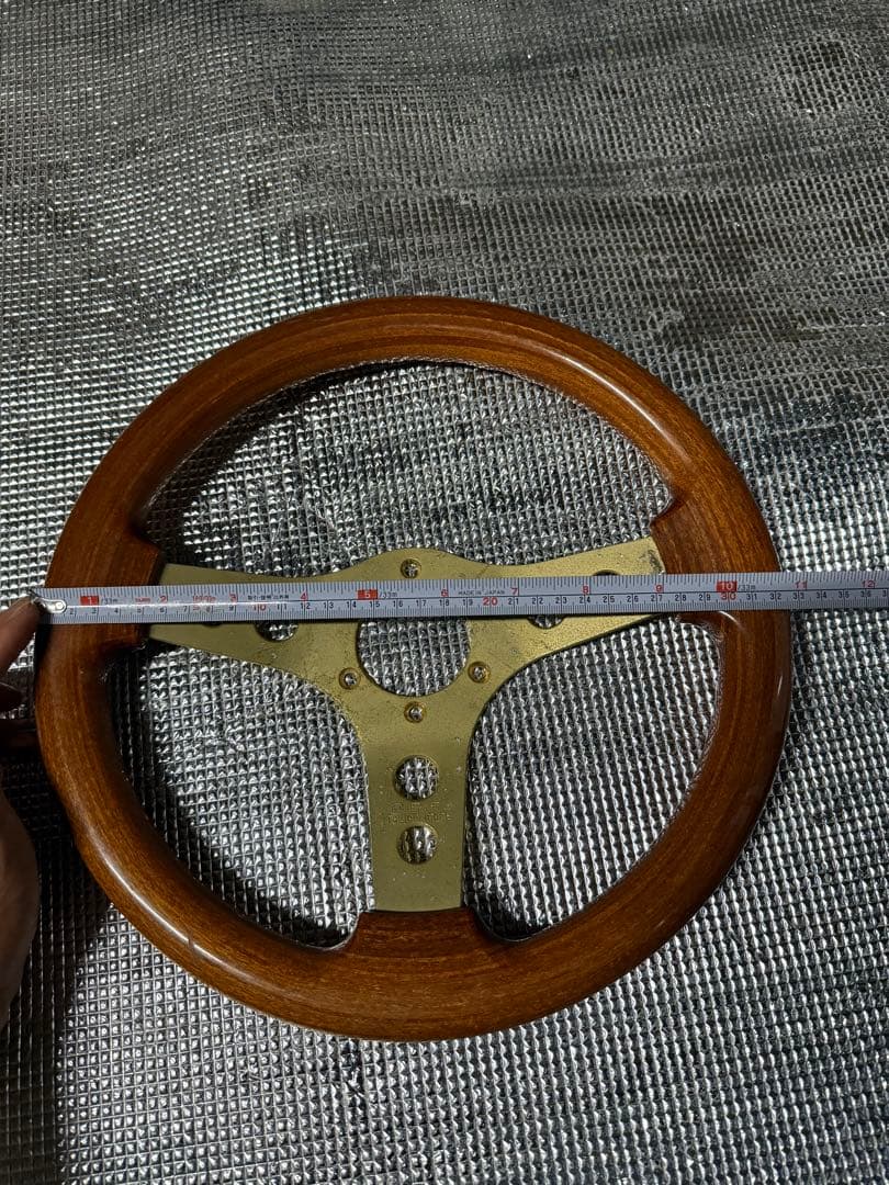 当時物 O.B.A ステアリング 33パイ