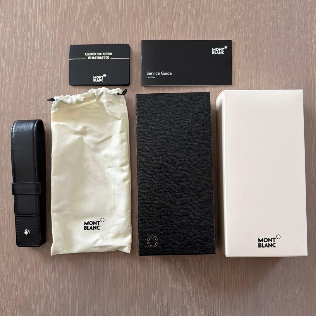 モンブラン MONTBLANC マイスターシュテュック1本用ペンケース14309