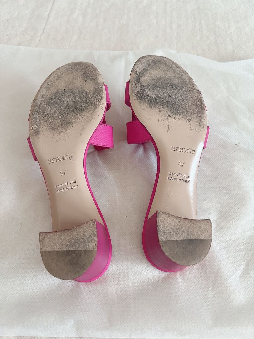 エルメス　オアジス⭐︎ローズアザレ　37⭐︎箱付き