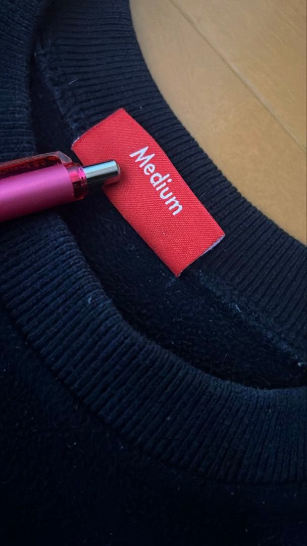 h*y様 supreme polartec small box crewneck