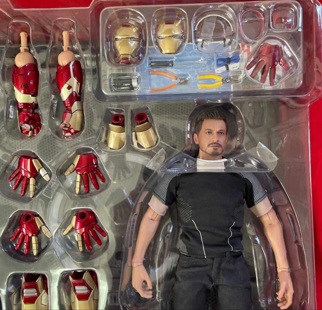 【美品】アイアンマン3 トニー スターク (開発作業版) ホットトイズ