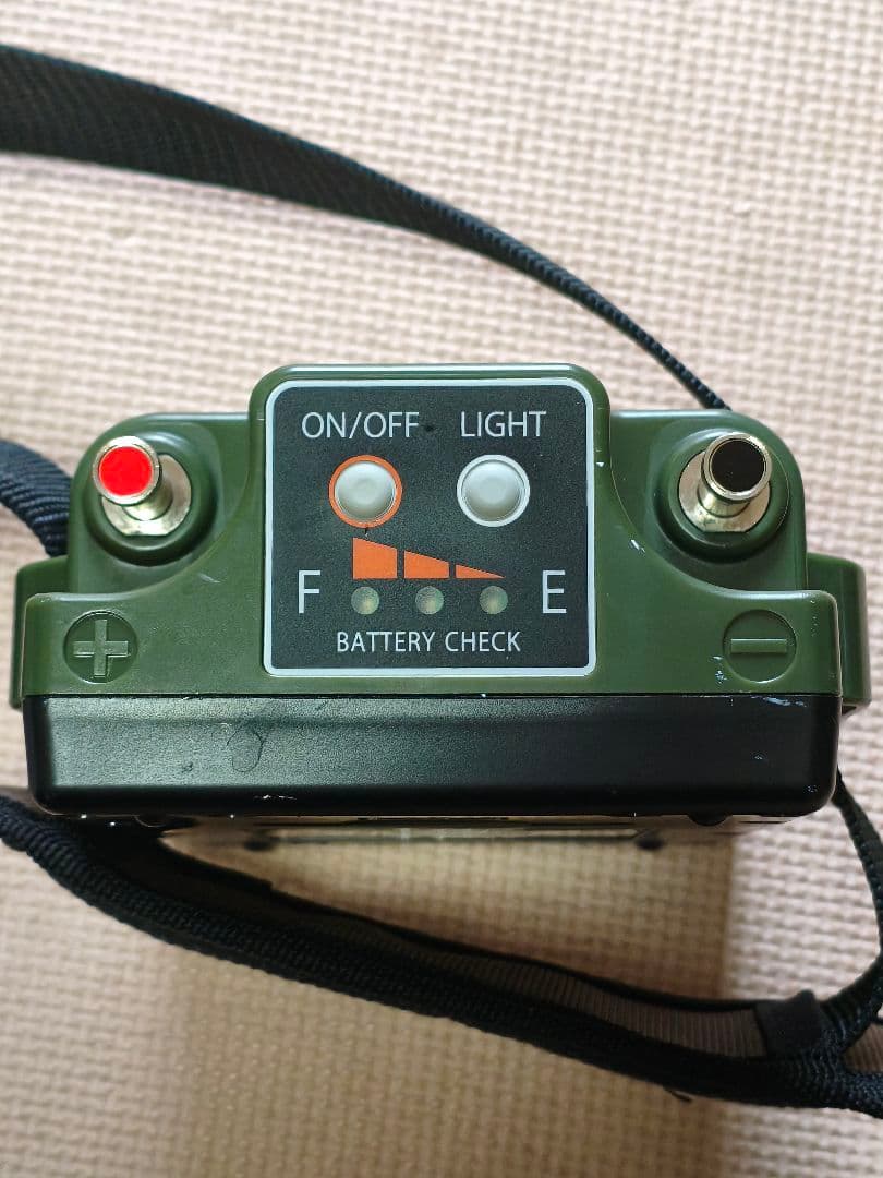 【美品】 ハピソン VQ-105 電動リール用バッテリー 使用回数少なめ