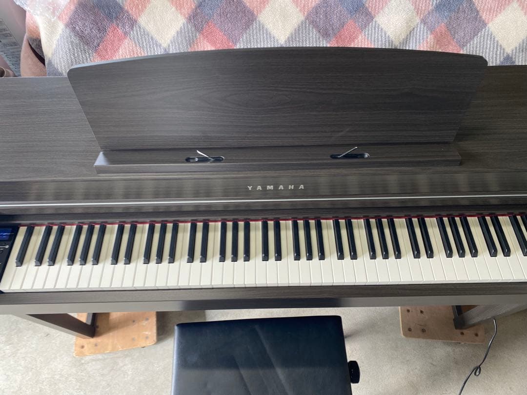 鍵盤メンテナンス済タッチ新品 ヤマハ クラビノーバclp-645DW 2018年