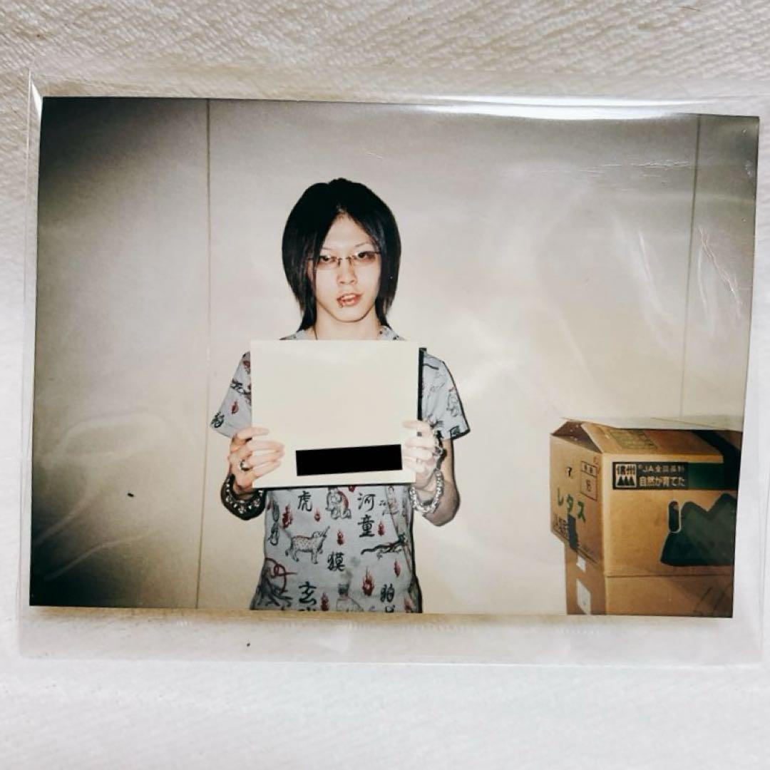 激レア 雅 MIYAVI 直筆サイン色紙 写真付