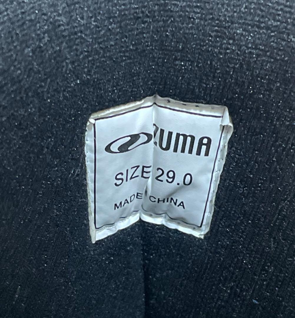 【使用1回美品】ZUMA ツマ　スノーボードブーツ 29cm ブラック 美品