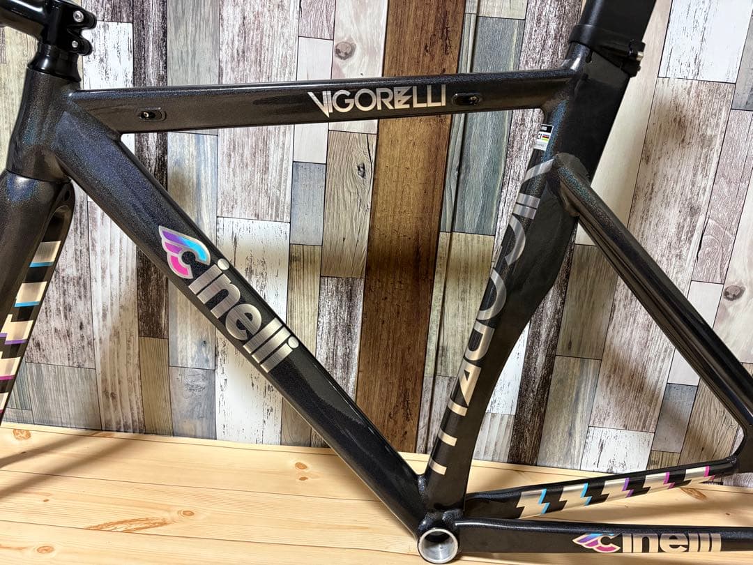 ★CINELLI 22 VIGORELLI フレームセット レインボー 520㎜