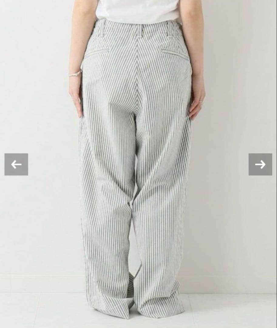 ジャーナルスタンダードラックス　ヒッコリールーズチノ