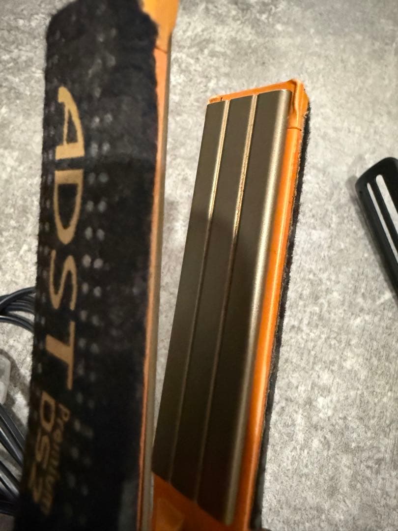 ADST Premium DS2 ストレートヘアアイロン オレンジ　おまけ付き