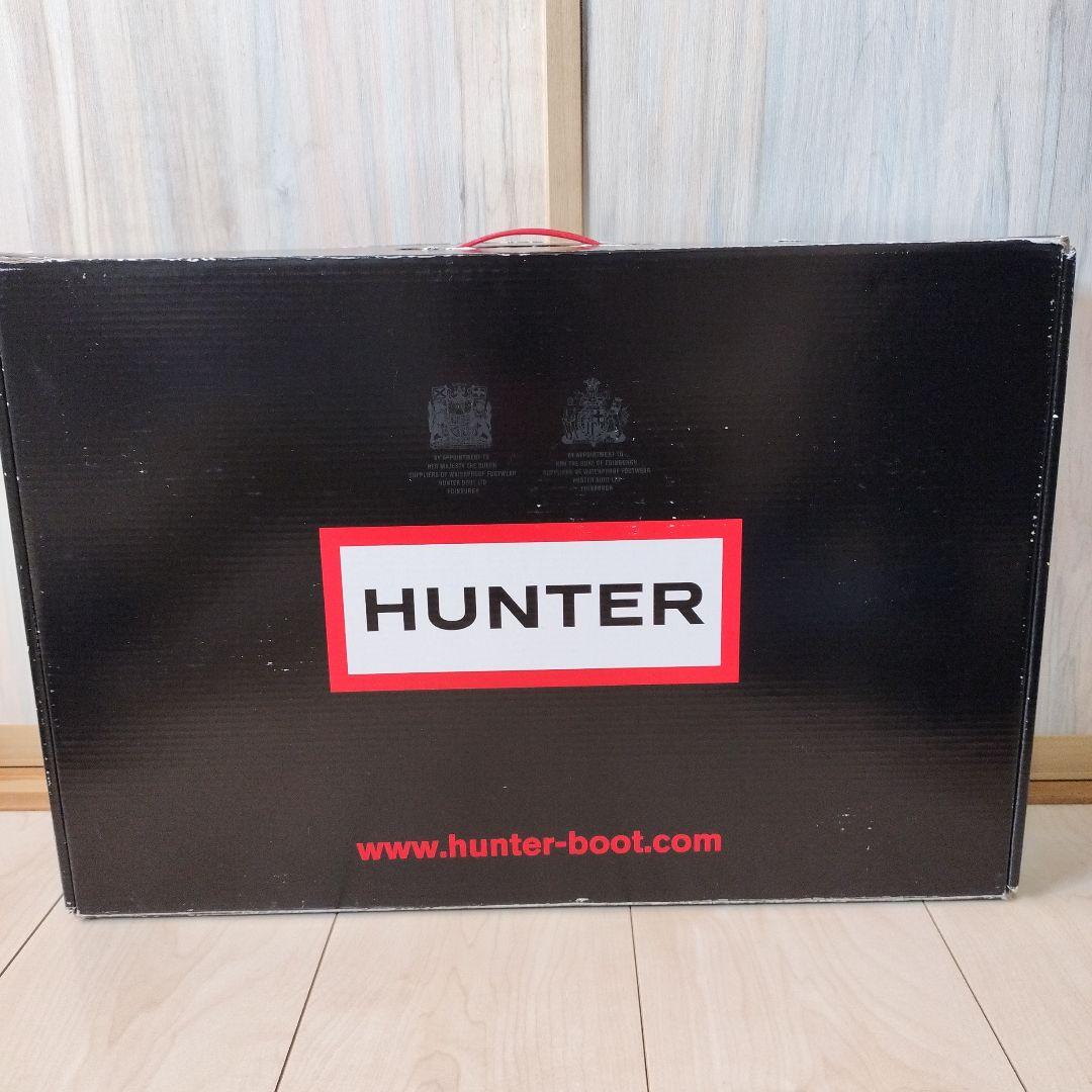 【希少デザインx希少タグx極美品】　HUNTER レインブーツ 箱付