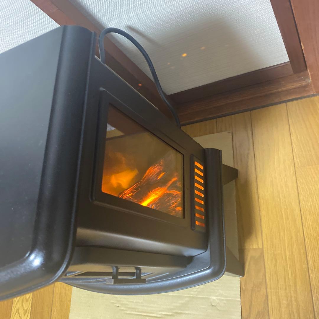 ニトリ　ミドルワイド暖炉型ファンヒーター 2021年製