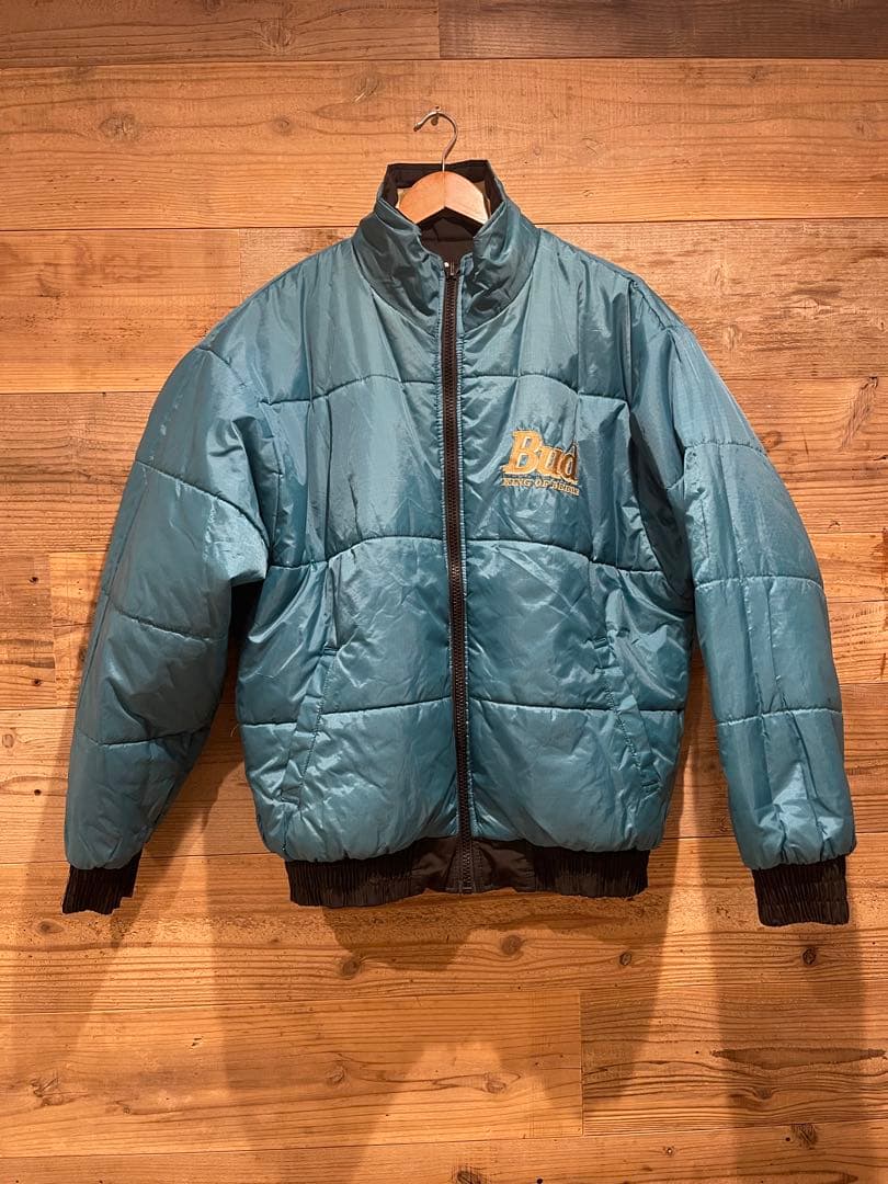 激レア vintage Bedweiserバドワイザー ナイロンジャケット XL