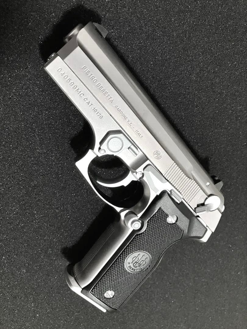 WA ウェスタンアームズ　クーガーF M8045 INOX シルバー　ガスガン