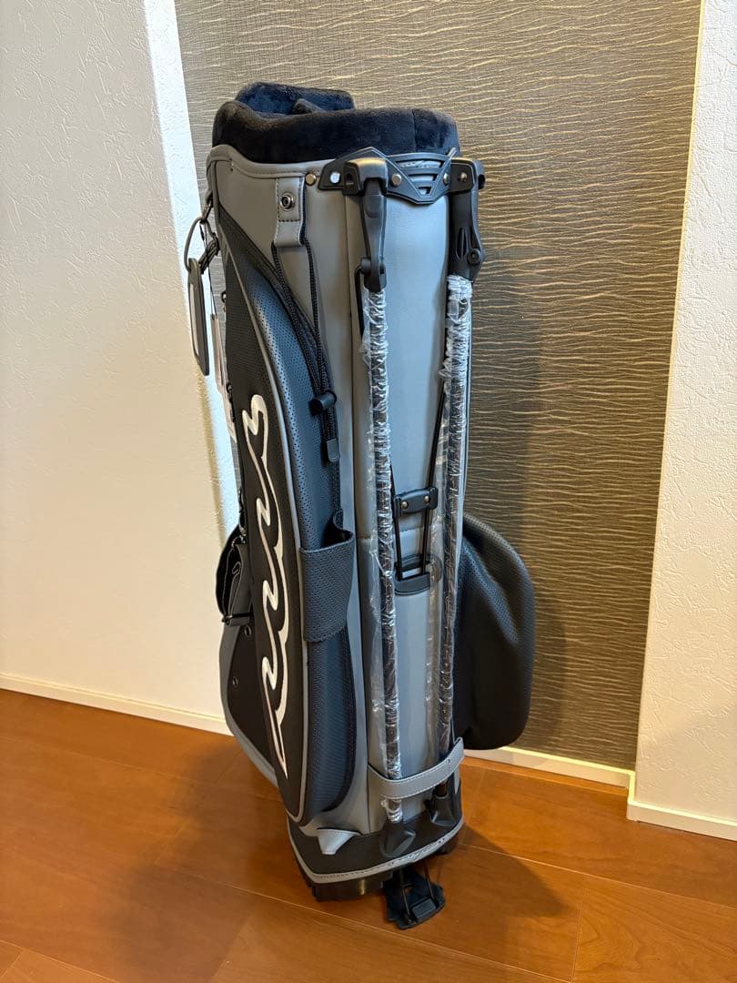 ムータマリン　希少グレーキャディーバック　日傘付き