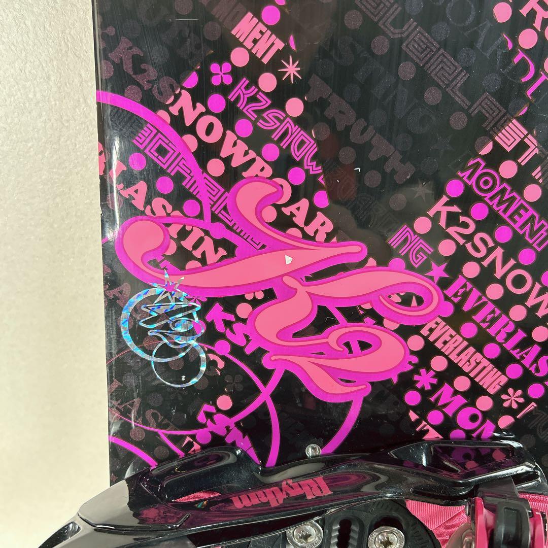 スノーボードセット K2 MOMENT × SALOMON Rhythm S