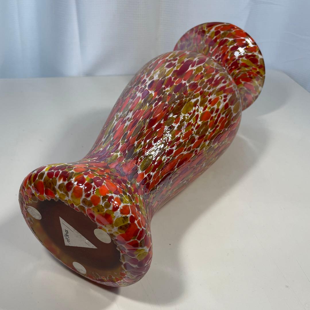 artGlass 装飾的フラワーベース