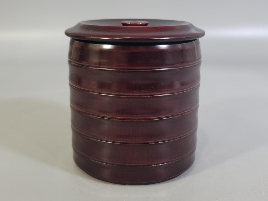 茶道具 竹 大徳写 雲門棗 堀内宗完書付 定価35万円 DT313