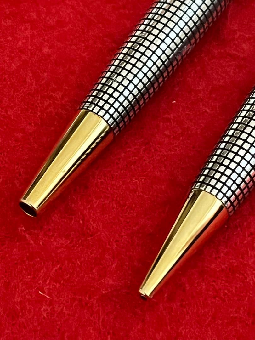 パーカーインシグニアボールペン&シャープペンシル❗️スターリングシルバー‼️ケース入