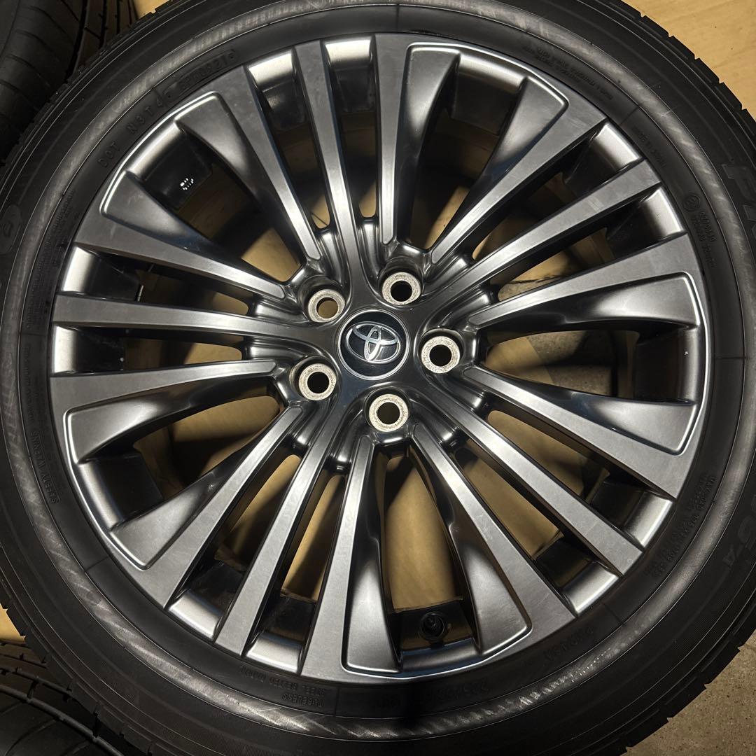 ハリアー80 Zグレード純正　アルミホイール　タイヤ付き　４本セット