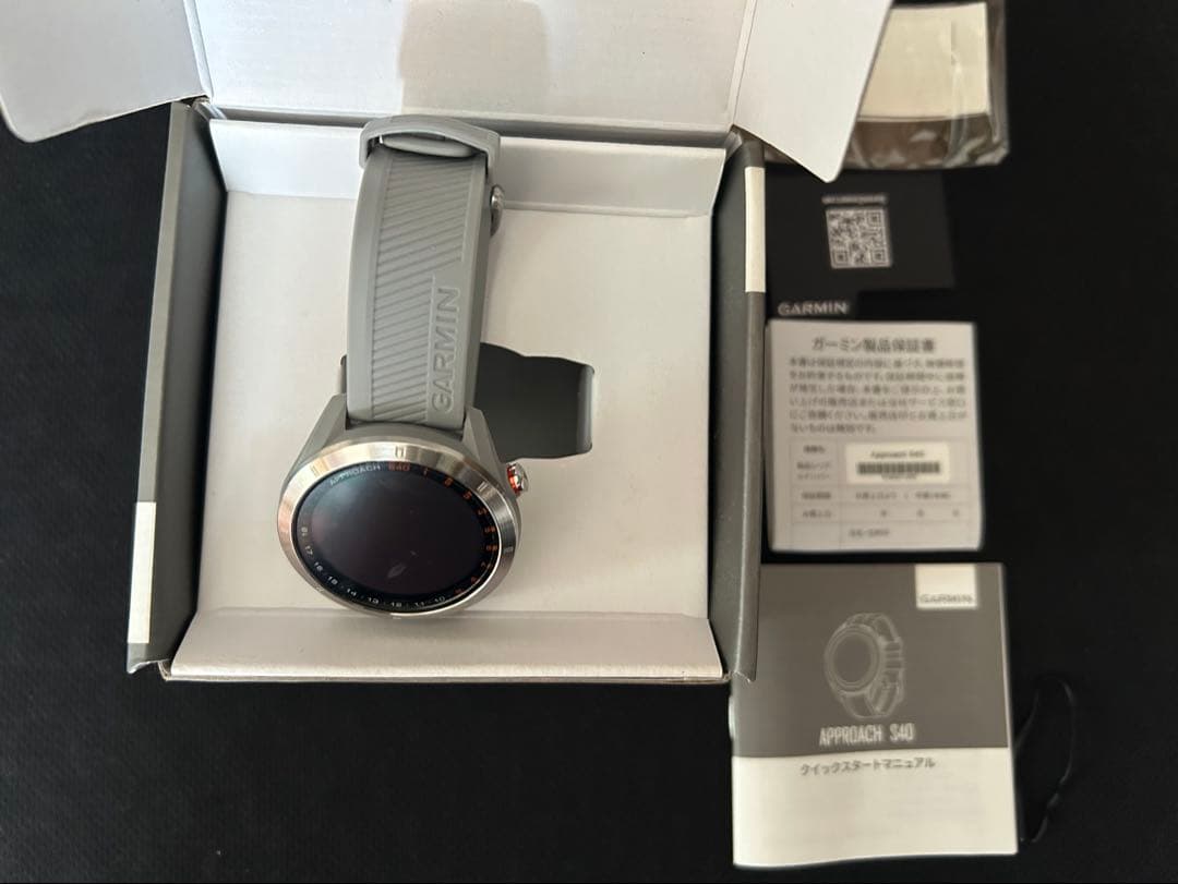 Garmin Approach S40 GPSゴルフウォッチ　画面無傷　オマケ付