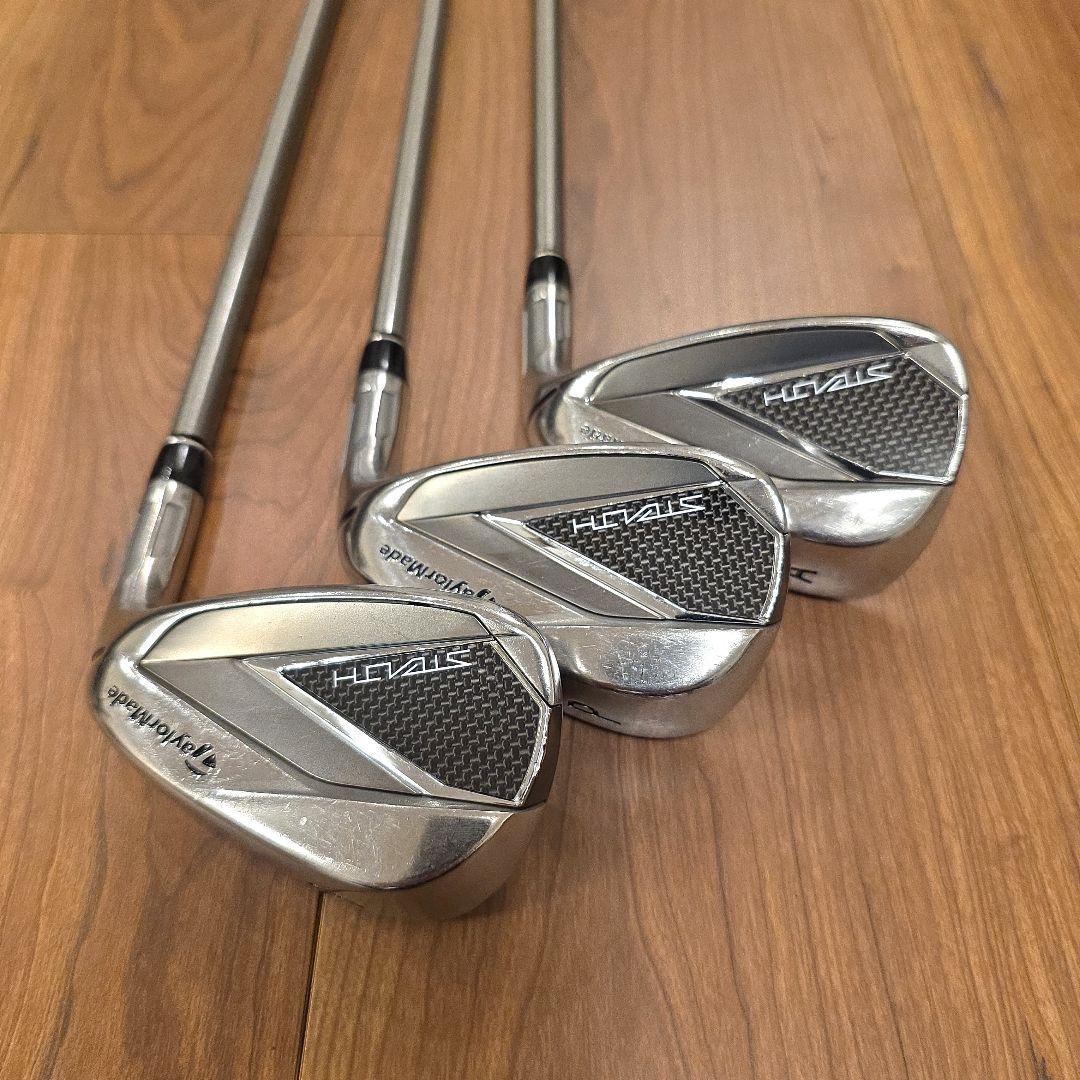 テーラーメイド ステルス アイアン 6本セット スチールファイバー