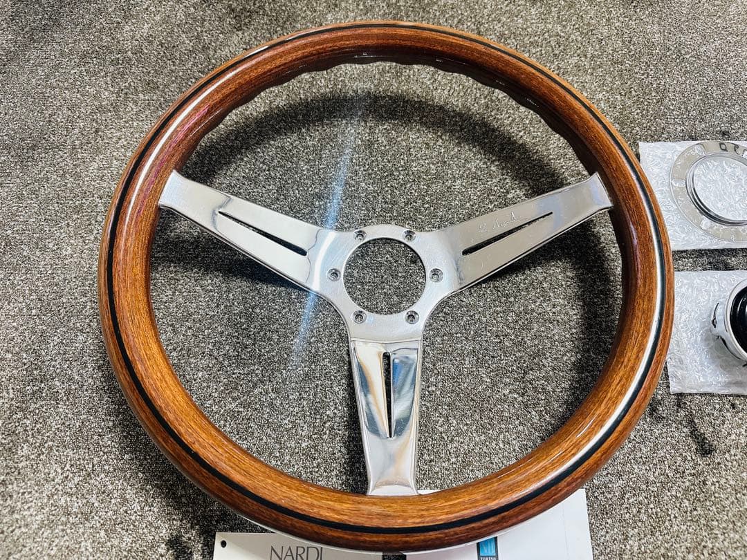 NARDI ナルディ クラシック ウッド ステアリング 【当時物】【美品】