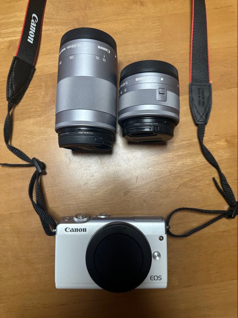 Canon EOS M100 ミラーレス一眼 2本レンズ付き