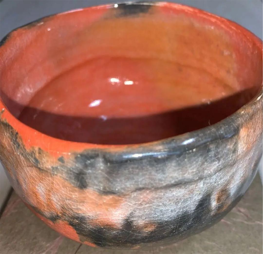 茶道用高級陶器  /  お茶会用の器。  (  新品未使用 / 箱入  )