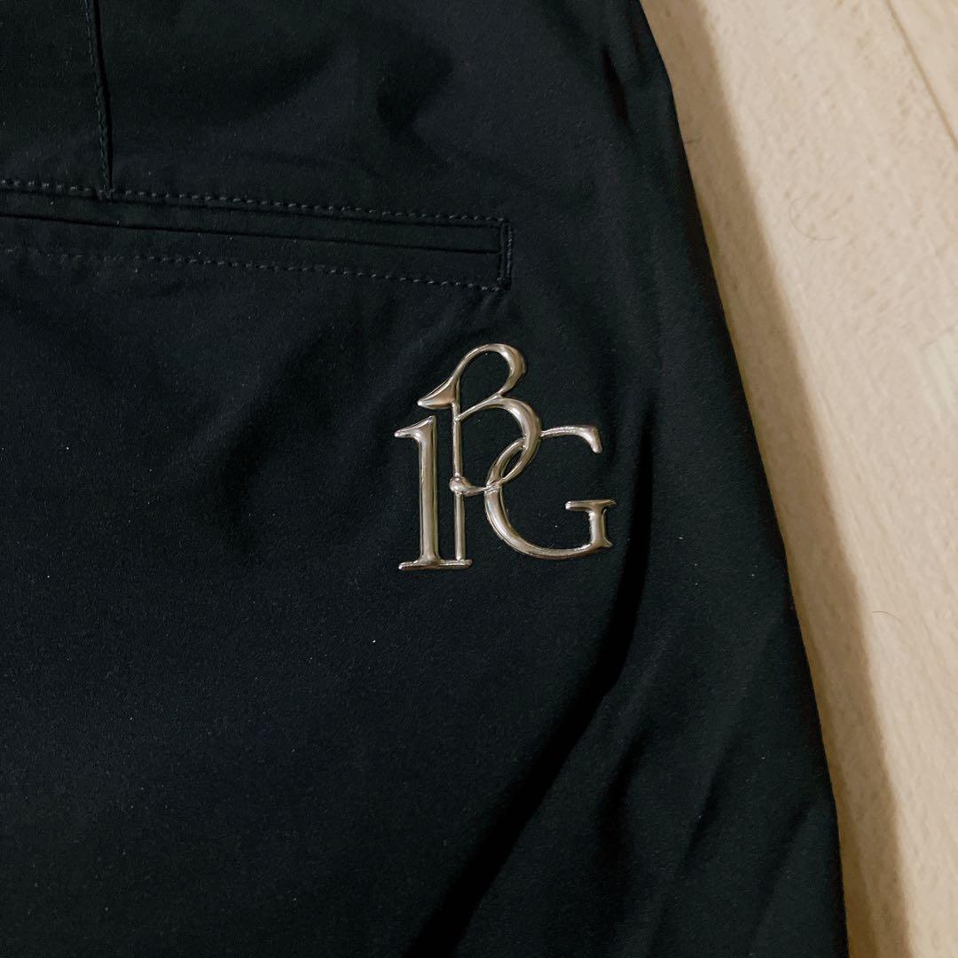 美品　1PIU1UGUALE3 GOLF タックパンツXL ダークネイビー