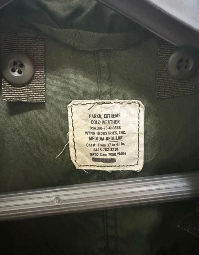 70's m65フルセット　フィッシュテールパーカー モッズコート M-65