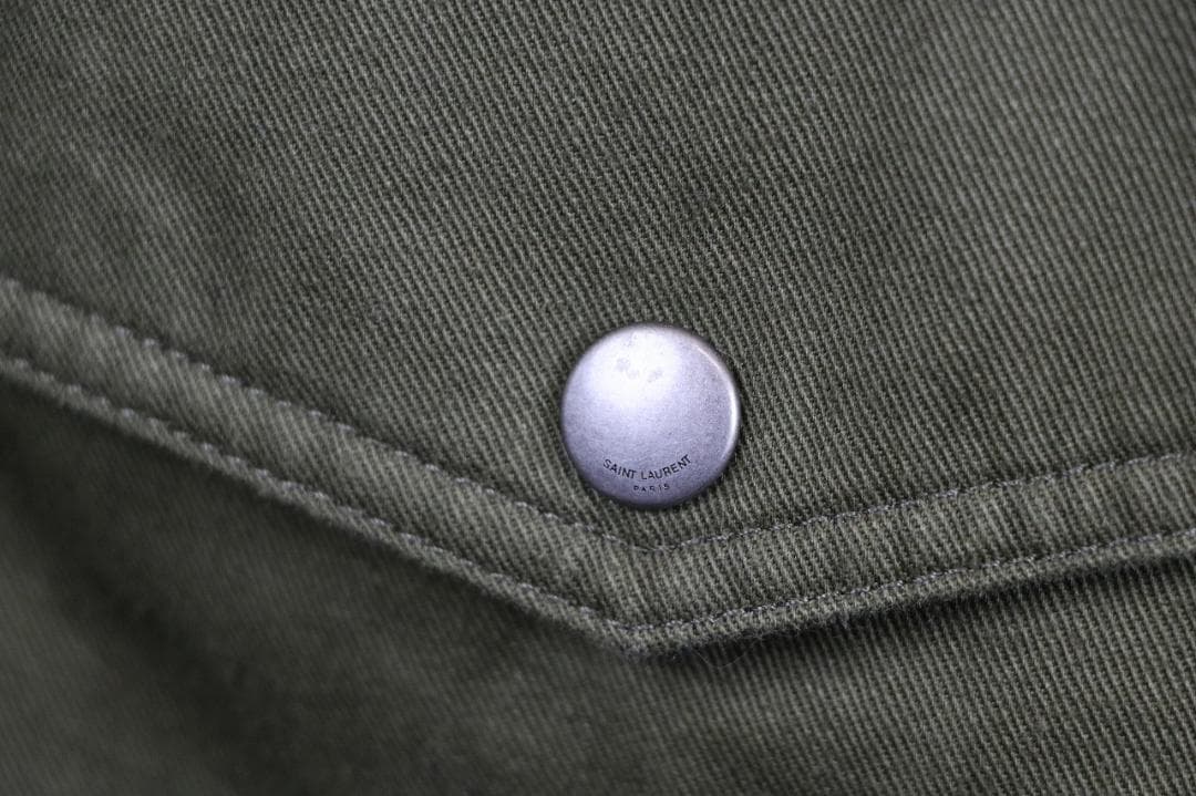 新品未使用 19aw saint laurent parisムートンコートカーキ