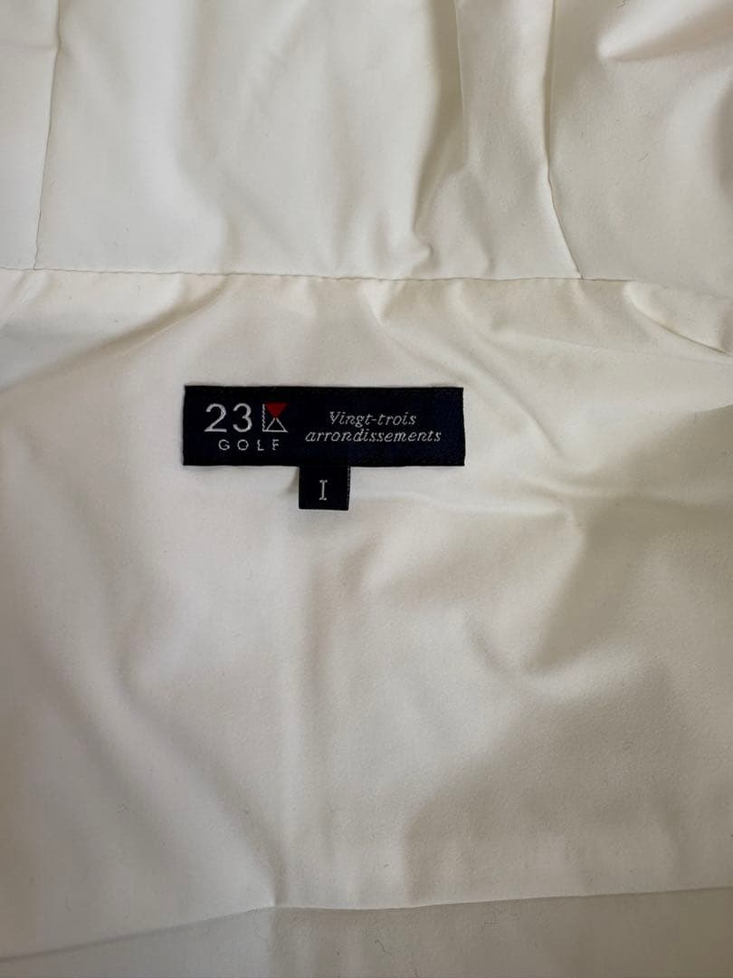 ホワイト フード付きジャケット 243