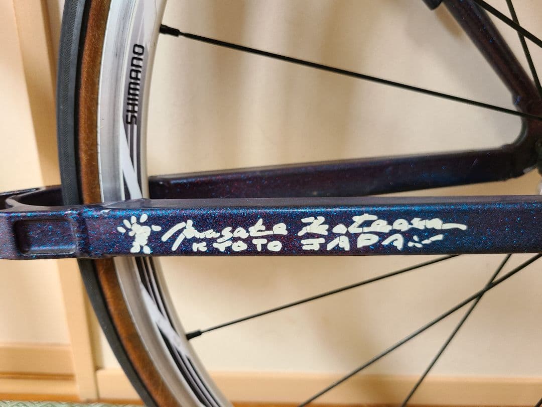 中古 VIGORE シクロクロス　フレームセット　レア　前後ホイール付きません。