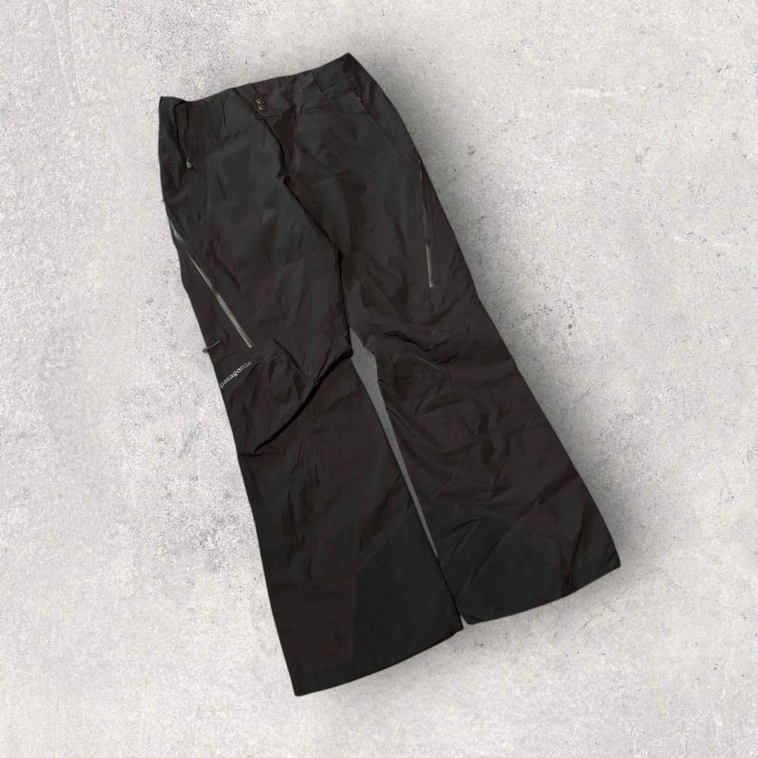 【パタゴニア】スキー　スノーボードパンツ　黒　M ゴアテックス　15年製　美品k