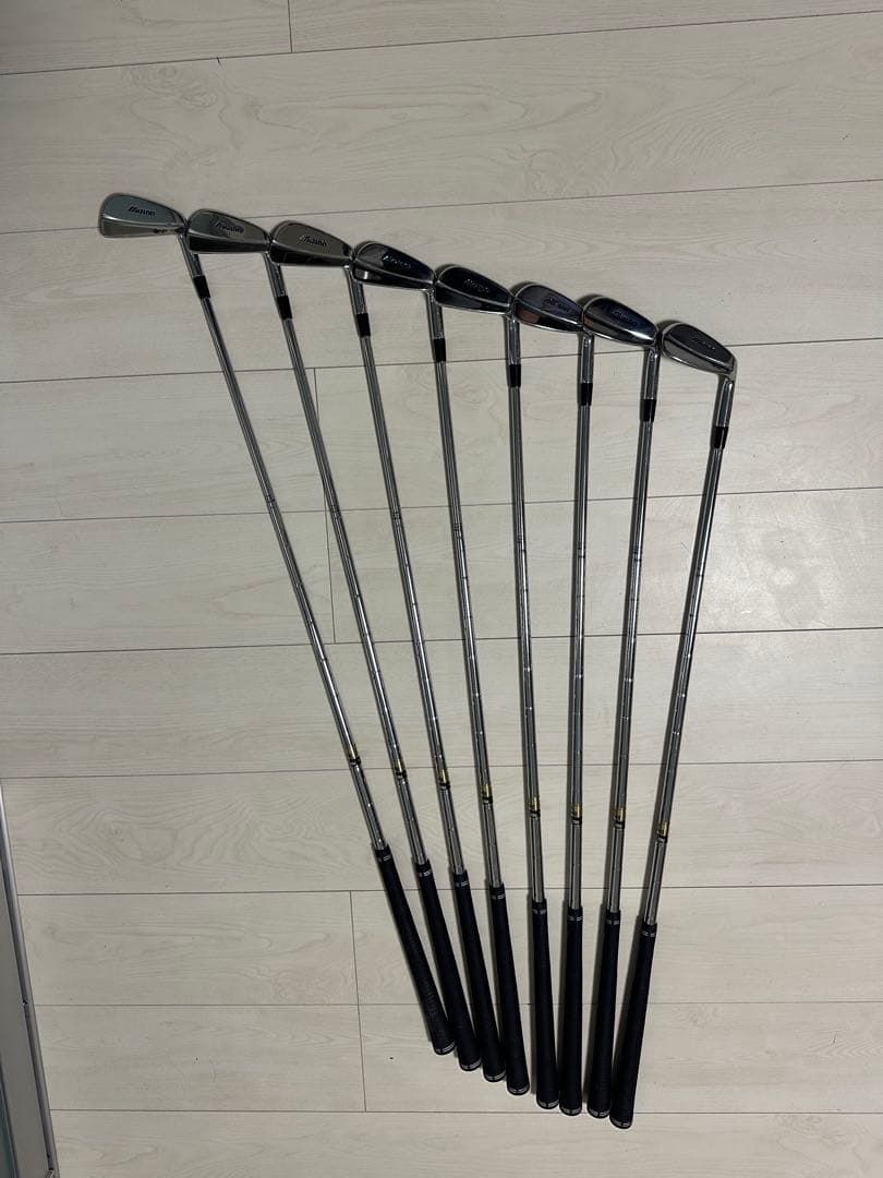 アイアンセット スチールシャフト ミラー仕上げ