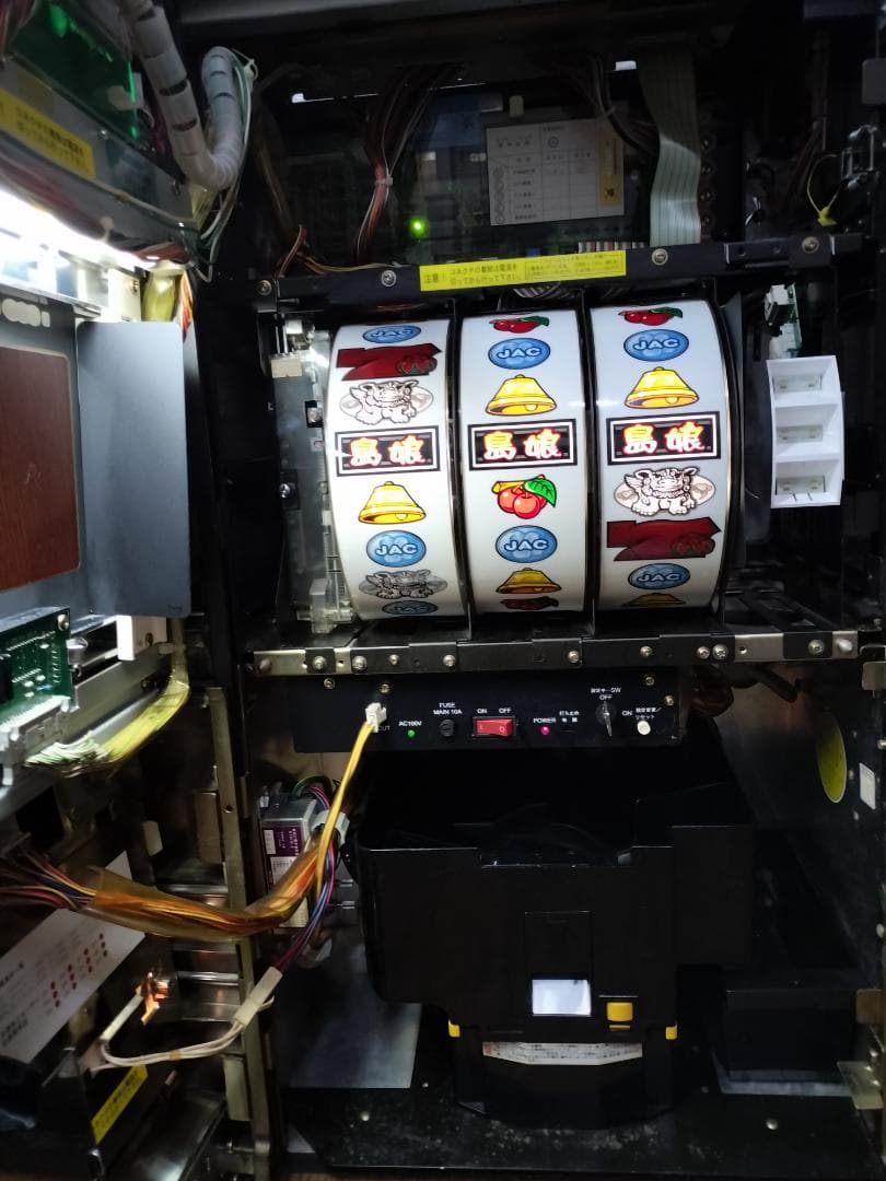 【パチスロ実機】オリンピア★島娘25【不要機付き】４号機・レア・人気台