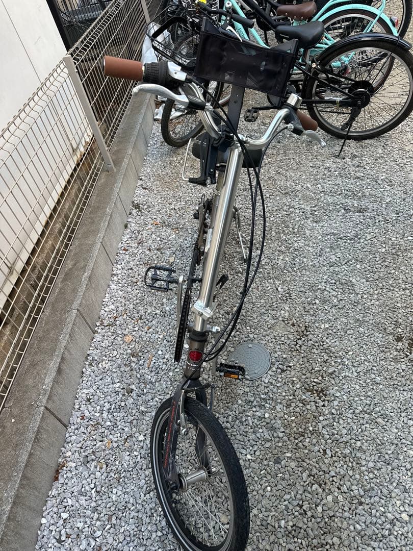 美品Tartaruga折りたたみ自転車 E-Vehicle 中古整備済引取り可