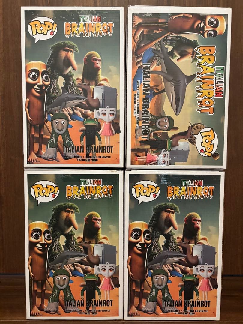 ITALIAN BRAINROT フィギュア 4体セット