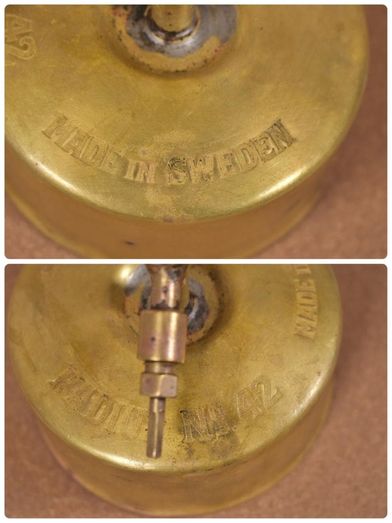 【極希少初期型】Radius No.42 ラジウス ローラーバーナー