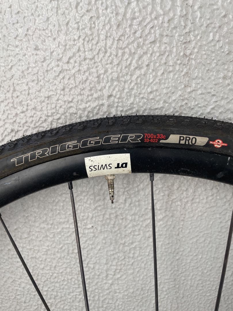 シクロクロスシーズン前に！ DT Swiss c1800ホイール前後 タイヤつき